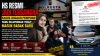 HS Resmi Jadi Tersangka, Kasus Dugaan Penipuan yang Dilaporkan Yossy Masuk Babak Baru