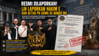 RESMI DILAPORKAN KE BAWAS MA! LIN Desak Pemeriksaan Hakim E dan Soroti Pernyataan Ketua PN Gowa, Nomor Laporan 4NOE520260627JH