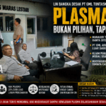 LIN BANGKA DESAK PT GML TUNTASKAN KEWAJIBAN PLASMA 20 PERSEN, WARGA BUKIT LAYANG TUNTUT KEJELASAN
