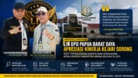 APRESIASI LIN PAPUA BARAT DAYA ATAS KINERJA KEJARI SORONG DALAM PENANGANAN DUGAAN KORUPSI DANA OPERASIONAL KEPALA DAERAH
