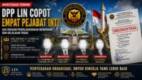 DPP LIN Copot Empat Pejabat Inti Pusat, Ada Dugaan Penyalahgunaan Wewenang dan Kelalaian Tugas