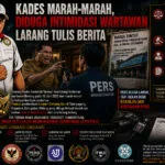 KADES DIDUGA INTIMIDASI WARTAWAN, DIVISI HUKUM DAN HAM LIN DUKUNG LANGKAH HUKUM JURNALIS