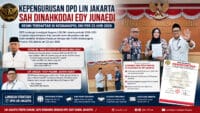 Kepengurusan DPD LIN Jakarta Sah Dinahkodai Edy Junaedi, Resmi Terdaftar di Kesbangpol DKI