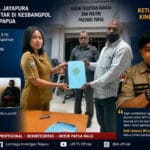 LIN PAPUA JAYAPURA RESMI DAFTAR DI KESBANGPOL PROVINSI PAPUA, KETUA UMUM APRESIASI KINERJA HERMAN DEDA
