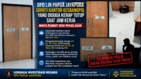 DPD LIN Papua Jayapura Soroti Kantor Kesbangpol yang Diduga Kerap Tutup Saat Jam Kerja, Minta Pemkot Beri Penjelasan