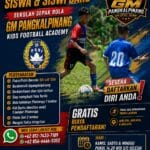 SSB GM Pangkalpinang Kids Football Academy Buka Pendaftaran Peserta Baru, Siap Cetak Bintang Sepak Bola Usia Dini