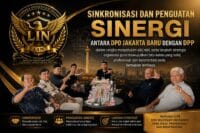 Sinkronisasi dan Penguatan Sinergi antara DPD Jakarta Baru dengan DPP dalam Rangka Menyatukan Visi, Misi, serta Langkah Strategis Organisasi