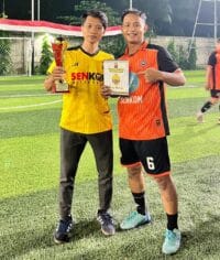 Tundukkan Rival Berat, Senkom FC Raih Gelar Juara Turnamen Mitra Polri