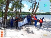 Polres Bangka Barat Tertibkan Ponton Tambang Ilegal di Teluk Kelabat Dalam, Empat Unit Berhasil Diamankan