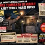 Diduga Oknum Anggota Polsek Tumpaan Lepaskan Tembakan di Depan Rumah Perwira Polres Minsel, Publik Pertanyakan Pengawasan Senpi