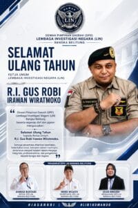 LIN Se Bangka Belitung Ucapkan Met Milad Ketua Umum R.I. Wiratmoko