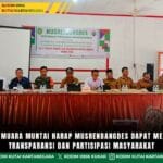 Babinsa Muara Muntai Harap Musrenbangdes dapat Mendorong Transparansi dan Partisipasi Masyarakat