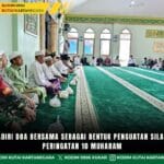 Babinsa Hadiri Doa Bersama Sebagai Bentuk Penguatan Silaturahmi Di Peringatan 10 Muharam