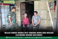 Melalui Komsos Babinsa Aktif Sambangi Warga Guna Menjaga Silaturahmi Bersama Masyarakat