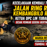 Ketua DPC LIN Tuban Soroti Keras Jalan Ring Road Kembangbilo Rusak, Desak Pemkab Tuban Segera Bertindak