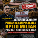 ASN Tutup Kantor Keuangan, Jackson Sambow Pertanyakan Pinjaman Rp110 Miliar Pemkab Sorong Selatan