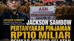 ASN Tutup Kantor Keuangan, Jackson Sambow Pertanyakan Pinjaman Rp110 Miliar Pemkab Sorong Selatan
