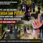 Jembatan Patah di Herlang Terbengkalai Setahun, DPC LIN Bulukumba Desak Pemkab Segera Bertindak