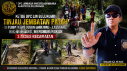 Jembatan Patah di Herlang Terbengkalai Setahun, DPC LIN Bulukumba Desak Pemkab Segera Bertindak