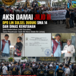 AKSI DAMAI JILID III DPD LIN Sulsel Duduki SMA Negeri 14 Gowa dan Kantor Dinas Kehutanan, Tuntut Penyelesaian Sengketa Tanah Ahli Waris Dobolo Bin Lemang