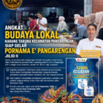 Angkat Budaya Lokal, Karang Taruna Kecamatan Pangarengan Siap Gelar Pornama e’ Pangarengan Jilid II