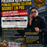 Gaji ke-13 Belum Dibayar, Ketua DPD LIN Papua Barat Daya Jackson Sambow Desak Kepala BKD Sorong Selatan Buka Penggunaan Pinjaman Rp110 Miliar