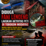 Diduga Fani Lendeng Lakukan Aktivitas PETI di Tobogon Modayag, Warga Desak Aparat Selidiki Dugaan Penggunaan Sianida