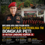 DPC GRIB Jaya Lima Puluh Kota Desak Kapolri dan Panglima TNI Bongkar PETI di Hutan Lindung Kapur IX, Soroti Dugaan Keterlibatan Oknum APH