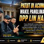 Patut Diacungi Jempol, Wakil Panglima Komando DPP LIN Haluddin Tunjukkan Konsistensi Mengawal Pencarian Keadilan