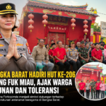 Kapolres Bangka Barat Hadiri HUT Ke-206 Klenteng Kong Fuk Miau, Ajak Masyarakat Perkuat Kerukunan dan Toleransi