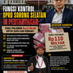 Sorotan Investigasi: Di Mana Fungsi Pengawasan DPRD Sorong Selatan atas Dana Pinjaman Rp110 Miliar?