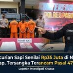 Polres Pasuruan Ungkap Kasus Pencurian Sapi di Tutur, Tiga Tersangka Berhasil Diamankan