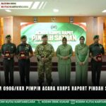 Dandim 0906/kkr Pimpin Acara Korps Raport Pindah Satuan
