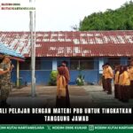 Babinsa Bekali Pelajar Dengan Materi PBB Untuk Tingkatkan Disiplin Dan Tanggung Jawab