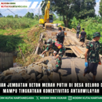 Pembangunan Jembatan Beton Merah Putih di Desa Beloro Diharapkan Mampu Tingkatkan Konektivitas Antarwilayah