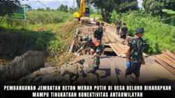 Pembangunan Jembatan Beton Merah Putih di Desa Beloro Diharapkan Mampu Tingkatkan Konektivitas Antarwilayah