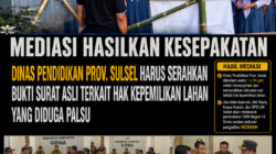Usai Pendudukan SMA Negeri 14 Gowa, Pemerintah dan Aparat Lakukan Mediasi, Hasilkan Kesepakatan