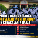 Kapolres Bangka Barat Dorong Pelajar Jauhi Narkoba dan Kenakalan Remaja