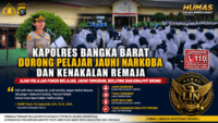 Kapolres Bangka Barat Dorong Pelajar Jauhi Narkoba dan Kenakalan Remaja