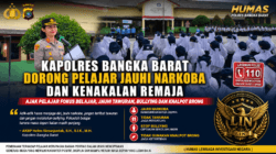 Kapolres Bangka Barat Dorong Pelajar Jauhi Narkoba dan Kenakalan Remaja