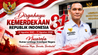 HUT ke-81 RI, Musarofa Humas Lembaga Investigasi Negara Sampaikan Pesan Kemerdekaan