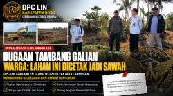 Investigasi DPC LIN Kabupaten Gowa Soroti Dugaan Tambang Galian, Muncul Pernyataan Warga Ingin Lahan Dicetak Menjadi Sawah
