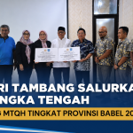 Arsari Tambang Salurkan CSR ke Bangka Tengah Dukung MTQH Babel