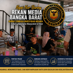 Humas Lembaga Investigasi Negara,pusat Bangka Barat turun langsung ngopi Nur bersama Rekan-rekan Media Bangka Barat,