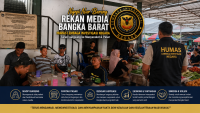 Humas Lembaga Investigasi Negara,pusat Bangka Barat turun langsung ngopi Nur bersama Rekan-rekan Media Bangka Barat,