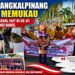 SDN 19 Pangkalpinang Tampil Memukau di Pawai Karnaval HUT RI ke-81 Tingkat Provinsi Babel
