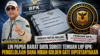 LIN Papua Barat Daya Pertanyakan Dana Hibah Rp30 Miliar untuk Golden Gate, BPK Temukan Sejumlah Ketidaksesuaian