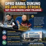 DPRD Babel Dukung Pembangunan RS Jantung-Stroke, Tolak Pembiayaan Melalui Pinjaman Daerah