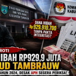 DPD LIN Soroti Pengelolaan Dana Hibah Rp929,9 Juta ke KPUD Tambrauw, Desak APH Tindak Lanjuti Temuan BPK