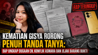 KEMATIAN GISYA RORONG PENUH TANDA TANYA: BAP UNGKAP DUGAAN CN, KONFLIK ASMARA DAN JEJAK BARANG BUKTI.
